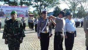 Polres Minahasa Gelar Apel Pasukan Operasi Zebra Samrat 2017