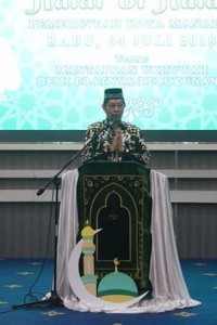 Halal Bi Halal Pemkot Manado, DR Ir GS Vicky Lumentut