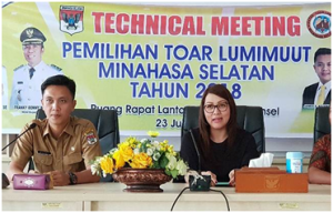ToLu Minsel 2018, Pemilihan Toar - Lumimuut , dr Micha Elsiana Paruntu MARS,