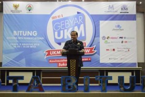 Gebyar UKM Indonesia 2018, UKM Jaman Now Dari Desa, Maximiliaan J Lomban 