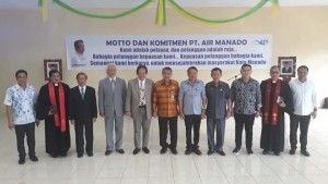 PDAM Kota Manado, Komisaris  PDAM Kota Manado, DR Marthen Rondo ,DR Ir Gybert Mamuaya DAA, Drs Albert Wuysang