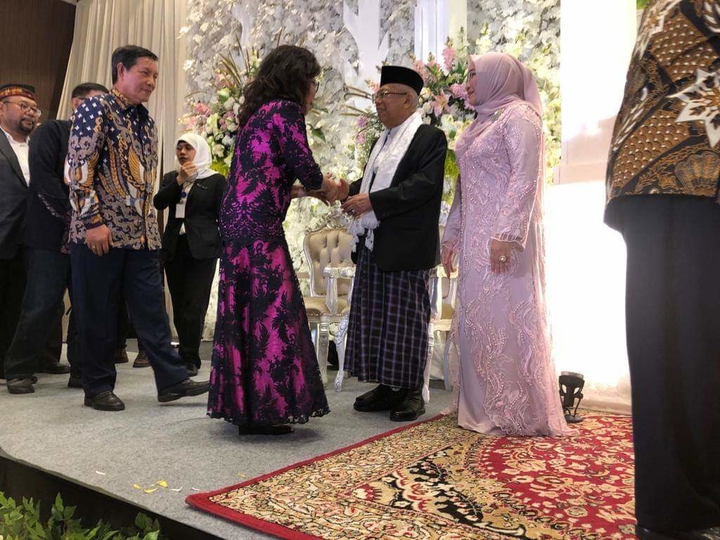 GS Vicky Lumentut , KH Ma’ruf Amin, Siti Nur Azizah, M Rapsel Ali 