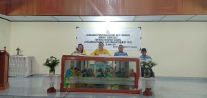 Maria Pijoh ST mensosialisasikan Perda Bangunan Gedung