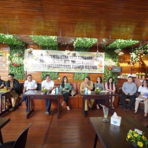 Dialog Pemerintah Kota Tomohon, Panitia TIFF dan wartawan
