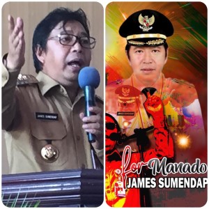 James Sumendap SH Dinilai Layak Pimpin Manado