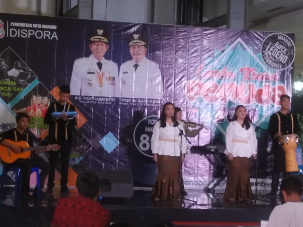 Sanggar Credo Jawara Musikalisasi Puisi Dalam Lomba Kreasi Pemuda 2019