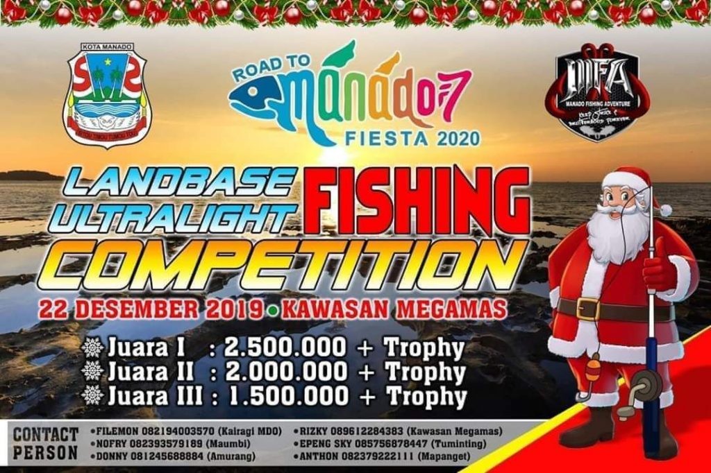 Dispar Manado Gelar Fishing Competition Sambut Manado Fiesta 2020