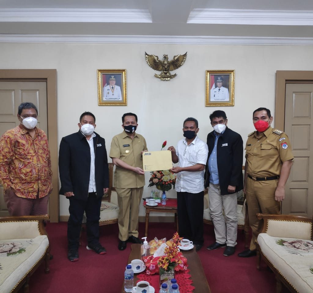 Gubernur Sulawesi Utara, Agus Fatoni, JMSI, Sekjen JMSI, Mahmud Marhaba, Adrie Mamangkey, 