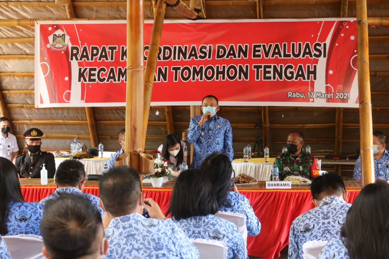 Wenny Lumentut, Tomohon Tengah  Rakor, PTSL