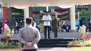 Gubernur Sulawesi Utara, Olly Dondokambey, Gelar Pasukan, Operasi Kepolisian, Ketupat Samrat 2021, Polda Sulut,