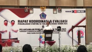 Wakil Gubernur Sulawesi Utara, Steven O.E. Kandouw, Stunting, Penanganan Stunting,