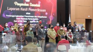 Wakil Gubernur Sulawesi Utara, Steven O.E. Kandouw, Laporan Hasil Pemeriksaan, LHP, Keuangan Partai Politik, BPK RI Sulut, 