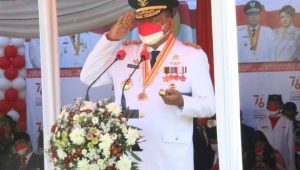 Gubernur Sulawesi Utara, Olly Dondokambey, Peringatan Detik-detik Proklamasi, HUT RI ke-76 tingkat Provinsi Sulut, 
