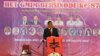 Gubernur Sulawesi Utara, Olly Dondokambey, Steven O.E. Kandouw, HUT Ke-87 GMIM Bersinode, BPJMS GMIM, Hein Arina,