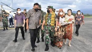 Gubernur Sulawesi Utara, Olly Dondokambey, Kepala Staf Angkatan Darat, Dudung Abdurachman,
