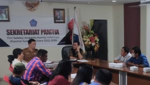 Tim seleksi, Komisi Informasi Provinsi Sulut, Komisi Informasi, Ferry Liando, Christian Iroth, 