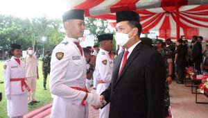 Wakil Gubernur Sulawesi Utara, Steven O.E Kandouw, Paskibraka Sulut Tahun 2022,