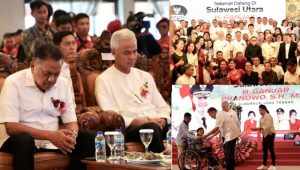 Gubernur Jawa Tengah, Ganjar Pranowo, calon presiden, PDIP, Olly Dondokambey,