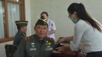 Brigjen TNI Wakhyono SSos MIP, Kodam XIII/Merdeka, Korem 131/Santiago, donor darah