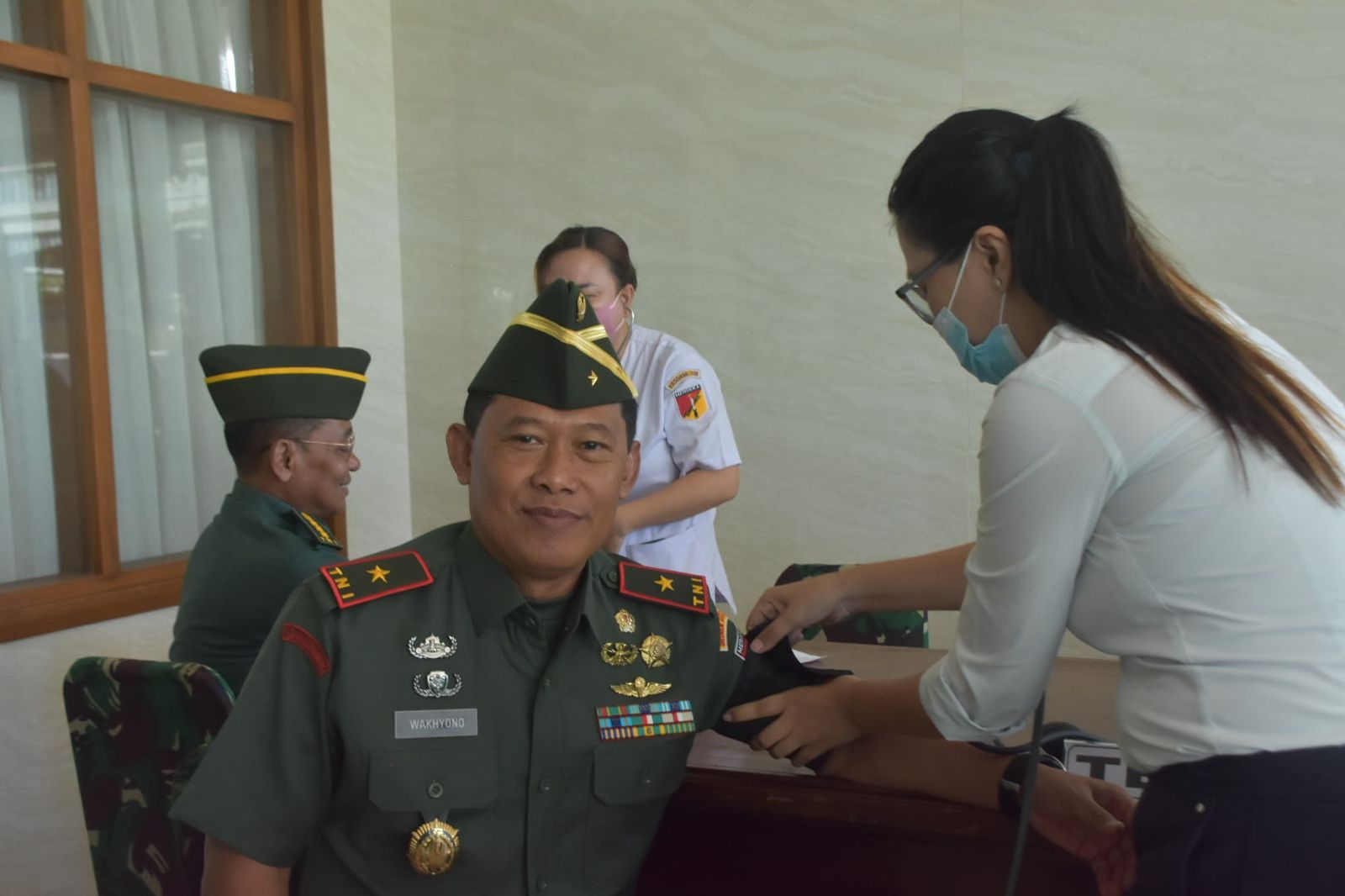 Brigjen TNI Wakhyono SSos MIP, Kodam XIII/Merdeka, Korem 131/Santiago, donor darah