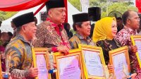 Gubernur Sulawesi Utara, Olly Dondokambey, penghargaan dari Kementrian Pertanian, Badan Penyuluhan dan Pengembangan SDM, Penas Petani Nelayan,