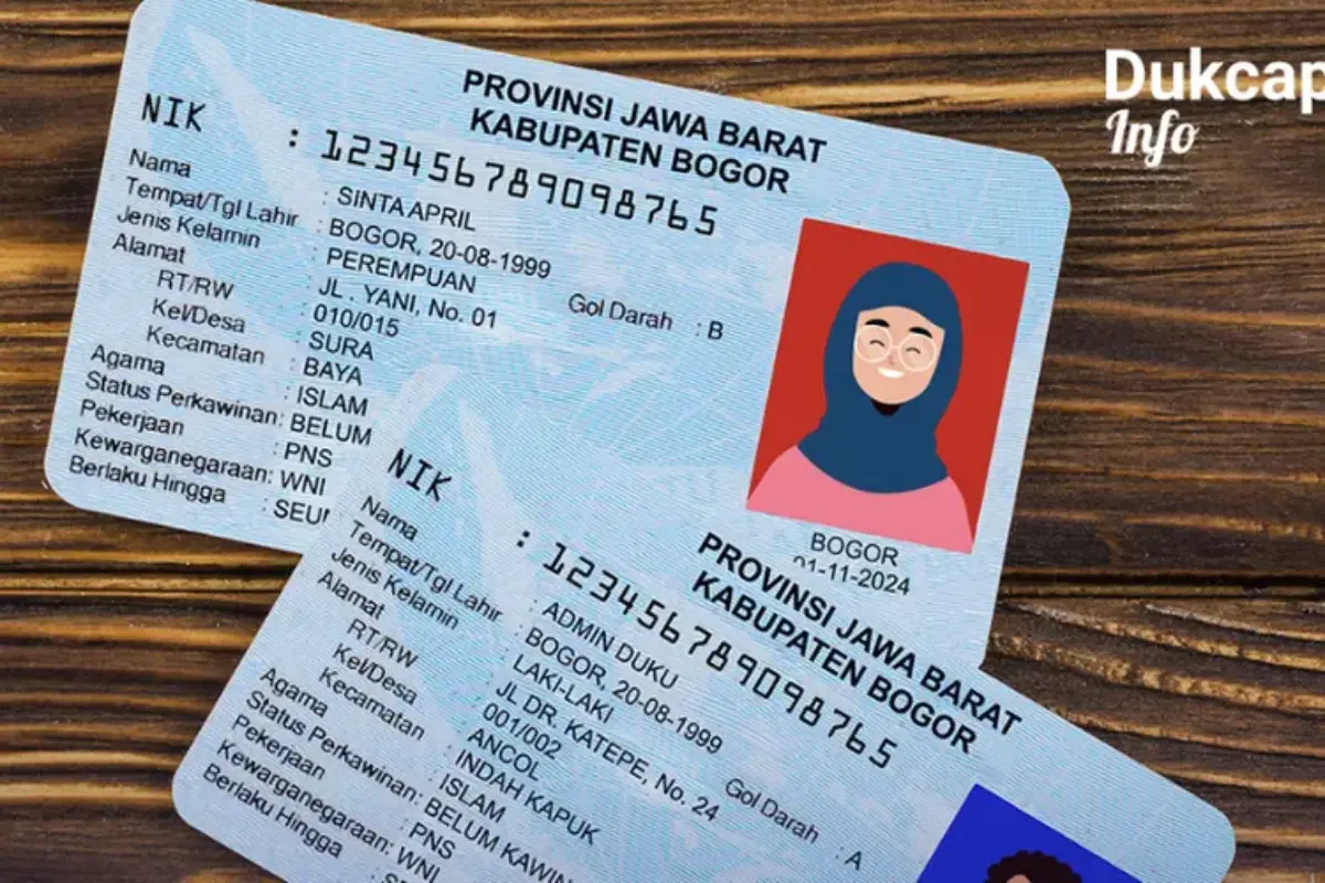 Perbedaan Warna Latar Belakang Foto KTP Merah dan Biru, Dukcapil Ungkap Artinya