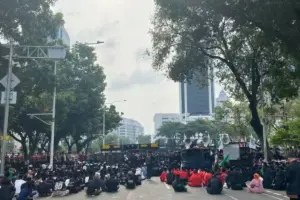 Ada 3 Titik Demo di Jakarta Hari Ini, Waspadai Macet dari Gambir hingga Senayan