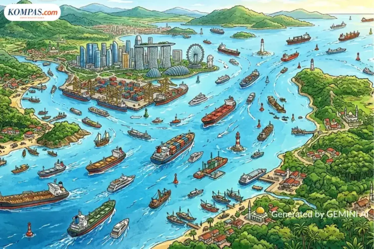 Pejabat Iran Singgung Selat Malaka Bisa Bernasib seperti Selat Hormuz, Apa Katanya?