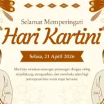 100 Kata-kata Selamat Hari Kartini 2026 Penuh Makna, Cocok Dibagikan ke Medsos