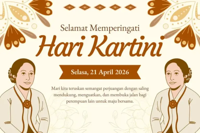 100 Kata-kata Selamat Hari Kartini 2026 Penuh Makna, Cocok Dibagikan ke Medsos