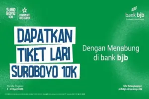 Dukung Gaya Hidup Sehat, Bank BJB Hadirkan Promo Spesial Suroboyo 10K