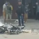 Pemilik Menghilang Usai Motor Thunder Terbakar di SPBU Tangerang