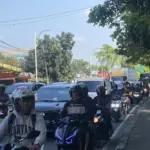 Kantor Kemendagri di Pasar Minggu Jaksel Kebakaran, Lalu Lintas Arah Tebet Padat