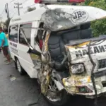 Mobil Jenazah Kecelakaan Beruntun di Toba, 6 Orang Terluka