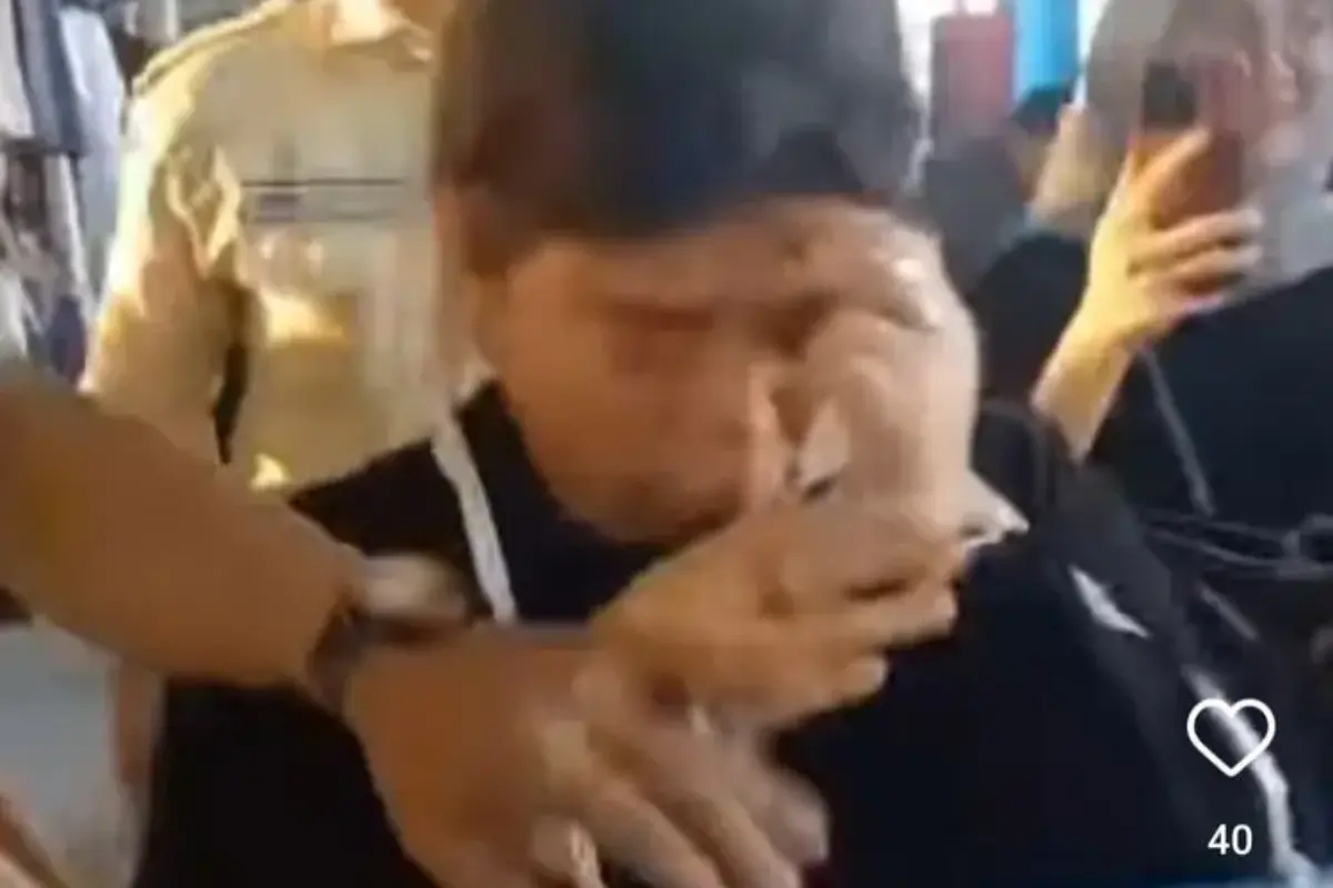 Copet Ponsel yang Diarak Keliling Tanah Abang Tak Ditahan