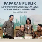 Bank Mandiri Catat Laba Rp 15,4 Triliun di Kuartal I-2026, Kukuhkan Peran sebagai Mitra Strategis Pemerintah