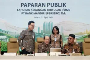Bank Mandiri Catat Laba Rp 15,4 Triliun di Kuartal I-2026, Kukuhkan Peran sebagai Mitra Strategis Pemerintah