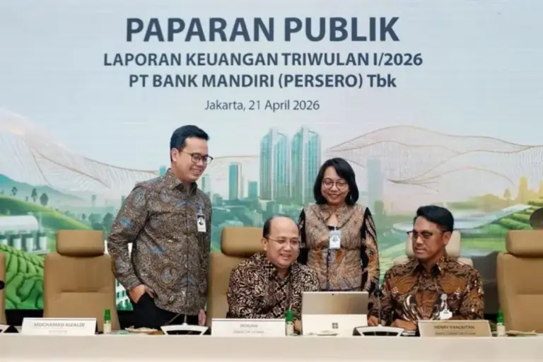 Bank Mandiri Catat Laba Rp 15,4 Triliun di Kuartal I-2026, Kukuhkan Peran sebagai Mitra Strategis Pemerintah