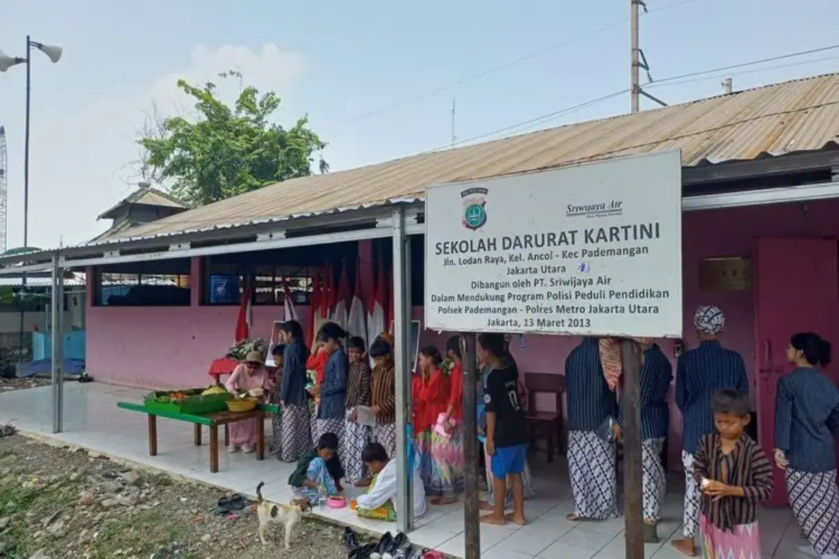 Lima Kali Diusir Tak Hentikan Sekolah Darurat Kartini di Jakut Bertahan 36 Tahun