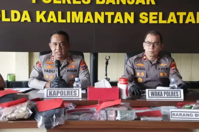 Pasutri Asal NTB Beraksi Bobol Rumah di Banjar Kalsel, Gasak Uang dan Perhiasan Senilai Rp 3,5 Miliar